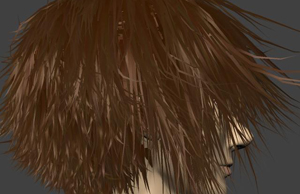Sear 3D Character Hair